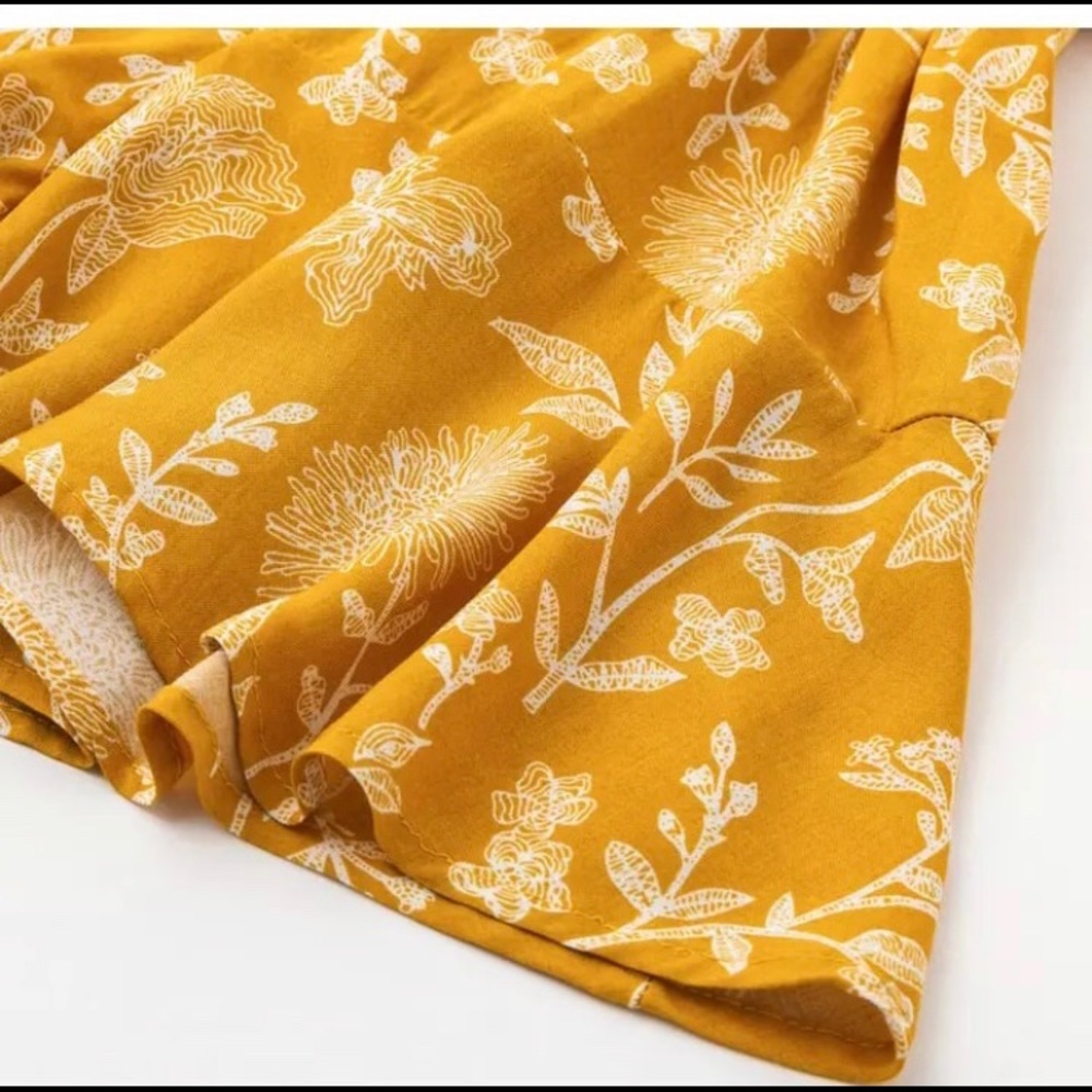 Floral  boho Romper,Floral jumpsuit,Rompers - Picture 7 of 7